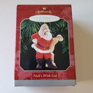 Hallmark Keepsake Ornament - 1998 Nick's Wish List